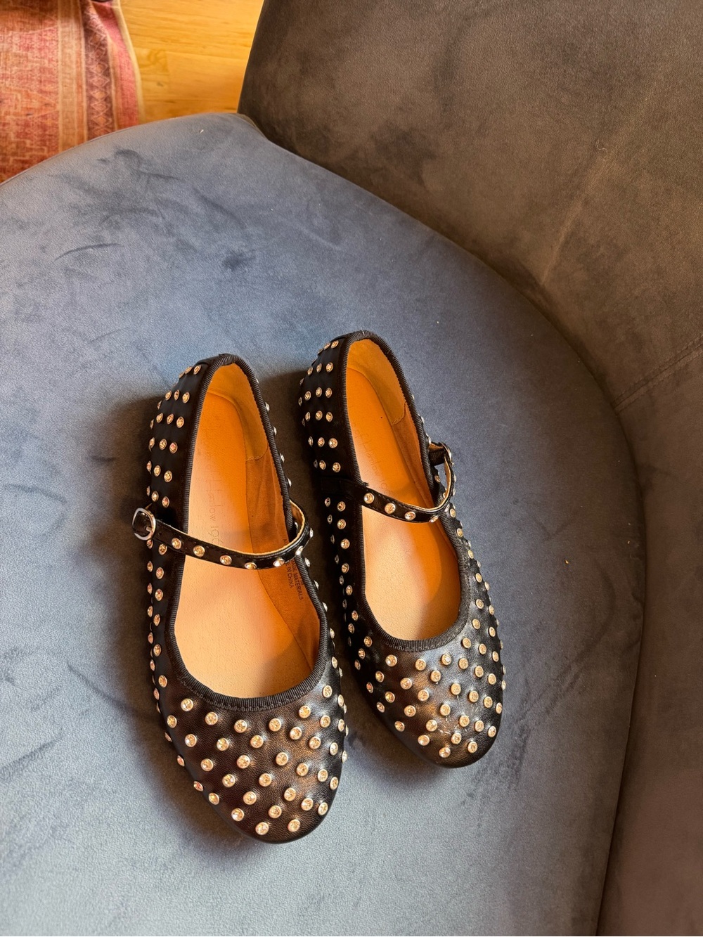 House of Harlow studded ballet flats sz 7